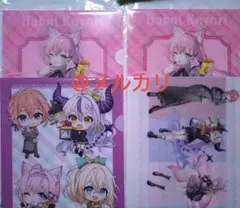 【銀袋欠品】 ホロライブ GiGO 秘密結社holoX クリアファイル セット