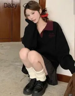 韓国風カジュアルセーター SHEIN DAZY