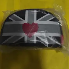 ユニオンジャック ハート ポーチ「最安値」