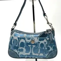COACH シグネチャー　ショルダーバッグ
