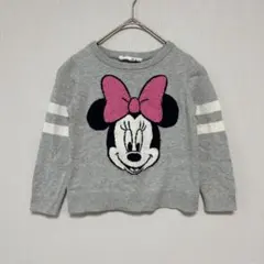 baby GAP ミニーマウス キッズセーター 100cm グレー