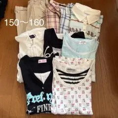 女の子　トップス　シャツタンクトップパンツ　まとめ売り