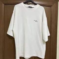 バックプリント Tシャツ ホワイト Mサイズ
