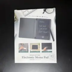手帳型電子メモパッド 1点