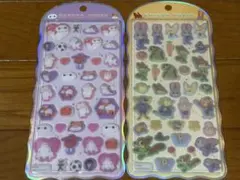 COTTON PUFFY シール ベイマックス ズートピア 2種セット