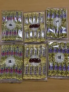 かし原 本煉羊かん 栗羊羹 塩羊かん10本入各2袋　合計6袋 圧縮詰込 60本のサムネイル