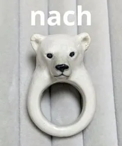 Nach Bijoux 指輪 磁器　バセットハウンド　犬　DOG 未使用 Porcelain German Shepherd Dog ring size L | Nach Bijoux