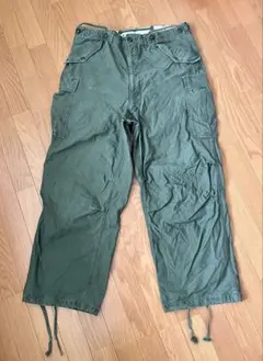 ◎50's 最初期 M51 パンツ 剥き出しスナップボタン コの字ジッパー 実物