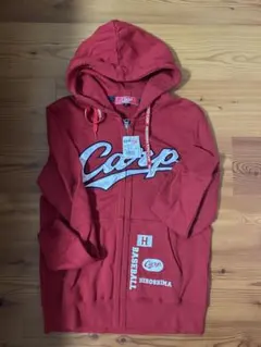 Carp フルジッパー パーカー S 赤