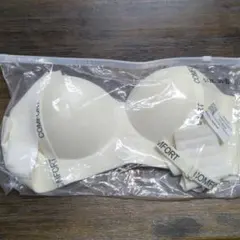 COMFORT ロゴストラップ ブラジャー ホワイト 36/L