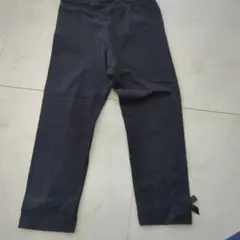 黒リボン付きベビーレギンス