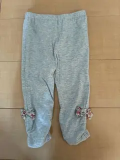Love Peace & Money グレーリボンスパッツレギンスパンツ 80のサムネイル