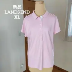 新品J. Lindeberg J.リンドバーグポロシャツ　XL アザレアピンク J.LINDEBERG ジェイリンドバーグ レディース 半袖ポロシャツ L 速乾