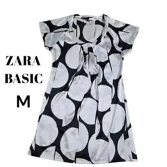 ZARA BASIC 膝丈ワンピース　サイズ　EUR M