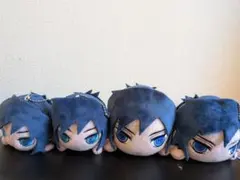 鬼滅の刃 冨岡義勇 寝そべりぬいぐるみ 4点セット