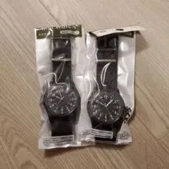 DAISO Mili Watch ミリウォッチ ブラック 2個セット