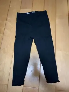 SHEIN キッズ ベビー　スパッツ レギンス　2点セット（黒・茶）