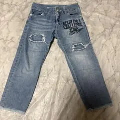 ZIDDY ダメージ加工 デニムパンツのサムネイル