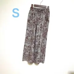 ゴールデンベア　パターン ワイドパンツ Ｓ