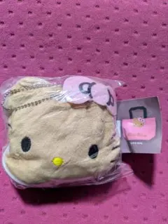 ハローキティ 顔型ポーチ チェーン付き
