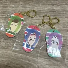 ちいかわ　シーサーのおみやげやさん　トレーディングビーチサンダルキーホルダー
