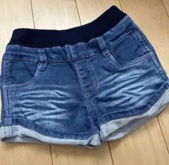 デニムブルー 半ズボン 110cm~