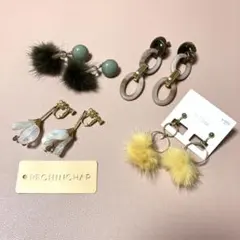 (PECHINCHAR他3点) イヤリング4点セット