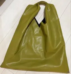 MM6 Maison Margiela オリーブグリーン ハンドバッグのサムネイル