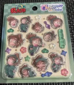 チェリジェムステッカー 忍たま乱太郎 うるちゅるぷっくりシール 善法寺伊作