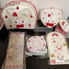 クロミ　ショートケーキデザイン　　　アクセサリーケース、他4点　おまけ付