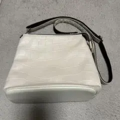 ショルダーバッグ　クロコダイル型押し