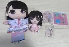コ*ト様 =LOVE野口衣織 ぬい フェイスパスケース パペット3点セット ぬい コ*ト様 =LOVE野口衣織 ぬい フェイスパスケース パペット3点セット