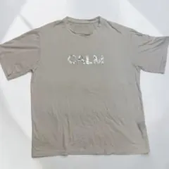 CALM ロゴプリント 半袖 Tシャツ ホワイト