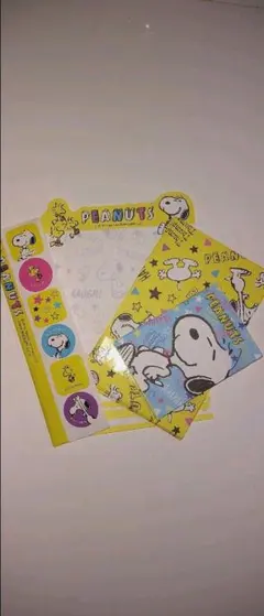 スヌーピーミニレターセット