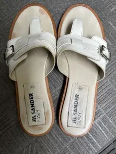 Jil Sander Navy サンダル 38サイズ ホワイトのサムネイル