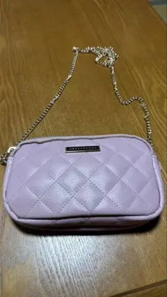 MERCURY DUO 薄紫 キルティング ショルダーバッグ