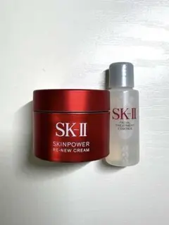 SK-IIフェイシャルトリートメントエッセンス & スキンパワーリニュークリーム