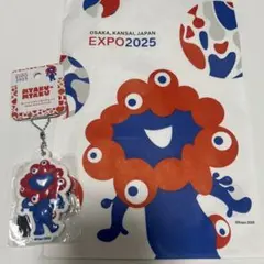 おまけ付きEXPO 2025 MYAKU MYAKU 立体ラバーキーホルダー