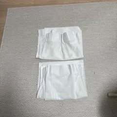 白のストライプ柄ミラーレスレースカーテン