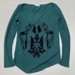 00s Diesel グラフィック ラインストーン ロンT 平成 お兄系 ギャル