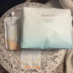 BENEFIQUE RESET CLEAR 180ml ＋ダブルフェイスコットン