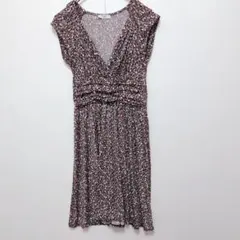 フランス製 EGERIE エジェリ Vネック ジャージーワンピース ストレッチ