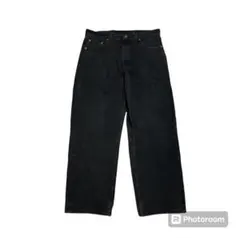 希少 90's Levi's 565 ブラックデニム アメリカ製