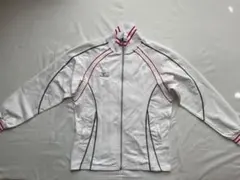 美品　ジャージジャケット　スポーツウェア　トレーニングウェア　ホワイト　ミズノO