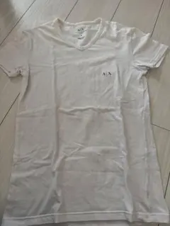 Armani Exchange VネックTシャツ Sサイズ ホワイト