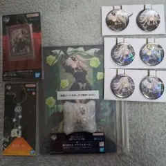 一番くじ　獅白ぼたん　ちょこのっこ　缶バッジ　アクリルボード　キーホルダー