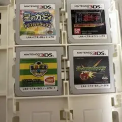 3 DSカセット 逃走中 星のカービィ モンスターストライク 暗殺教室