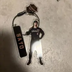 阪神タイガース ブラックダイナマイト ユニフォーム型キーホルダー 髙