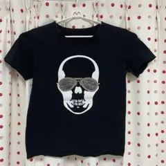 lucien pellat-finet スカルプリントTシャツXSブラック - メルカリ