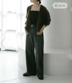 URBAN RESEARCH ダメージワイドデニムパンツ